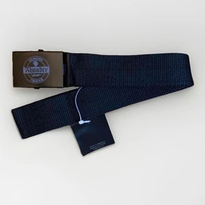 Thunder Trucks Genuino Negro Web Cinturón Skateboarding Ajustable Hombres Hebilla Patín - Imagen 1 de 4