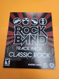 Rock Band Track Pack: Classic Rock (Sony PlayStation 3) nur Anleitung  - Bild 1 von 2