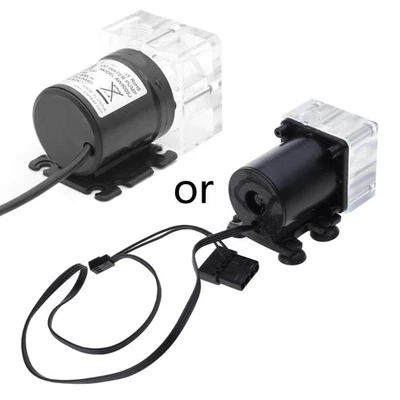 High Flow Pump 800L/h Low Noise for Computer CPU Cooling Water Pump 12V 19W G1/4 - Image 1 of 4
