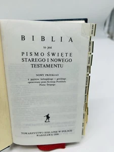 Biblia Pismo Swiete 1996 Polnische Bibel Starego I Nowego Testamentu Hardcover - Bild 1 von 16