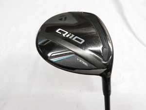 Used TaylorMade Qi10 V-Steel 18* 5 Fairway Wood 5W Ventus TR Stiff (S) flex +HC - Picture 1 of 9