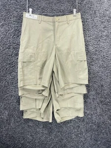 Lot Of 4 Edwards Garment Cargo Shorts Men Size 32 Beige Pockets Workwear Outdoor - Picture 1 of 20
