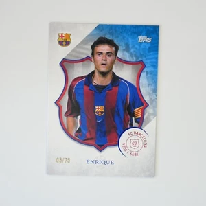 2024-25 Barcelona 125th Anniversary Luis Enrique Legacy #31 /75 - Picture 1 of 2