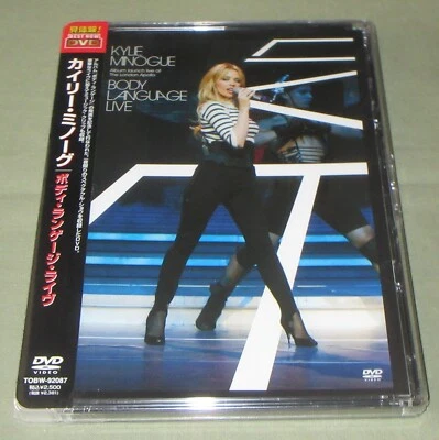 PROMO! SEALED! Kylie Minogue JAPAN DVD Body Language LIVE more LISTED $0 ship - Bild 1 von 3