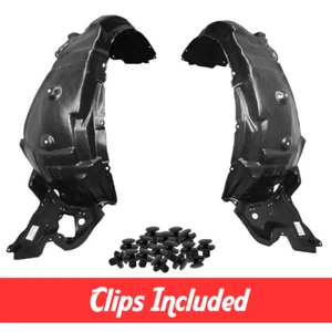 Driver & Passenger Side Fender Liner Set w/ Clips For 2006-2008 Lexus IS250 - Picture 1 of 5