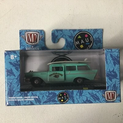 M2 Maui & Sons 1957 Chevrolet 150 Handyman Station Wagon R60 Chase 750 Pieces  - Image 1 of 4