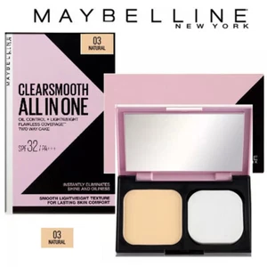 Maybelline Clear Smooth All In One Oil Control Coverage SPF32 #03 Natural - Picture 1 of 10