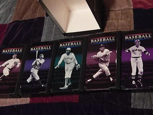 Baseball: A Film by Ken Burns - Nine Inning Box Set (VHS) + Soundtrack (CD) LOT - Picture 1 of 8