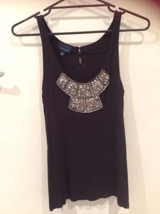 Witchery Black Sleeveless Tank Size M - Picture 1 of 3