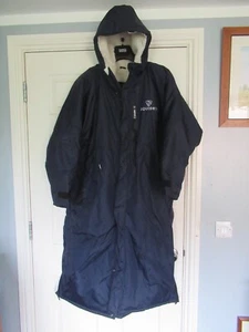EQUIDRY All Rounder Evolution Lite / Thick Fleece Hood Steel Blue / Cream Lining - Picture 1 of 10