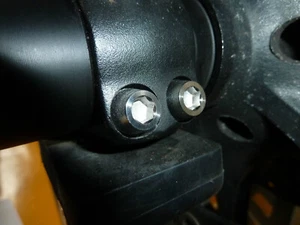 Ducati Multistrada 1200 Enduro 2010-2017 Titanium fork Pinch Bolts set race 2 - Picture 1 of 2