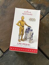 Hallmark Keepsake - C-3PO and R2-D2 - Star Wars - 2015   DB   FREE SHIPPING