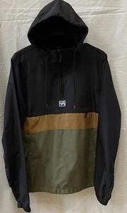 Billabong Blouson Polyester Wind Swell Anorak | KHK / Blk Gold/AI012-751 | Men S - Picture 1 of 3