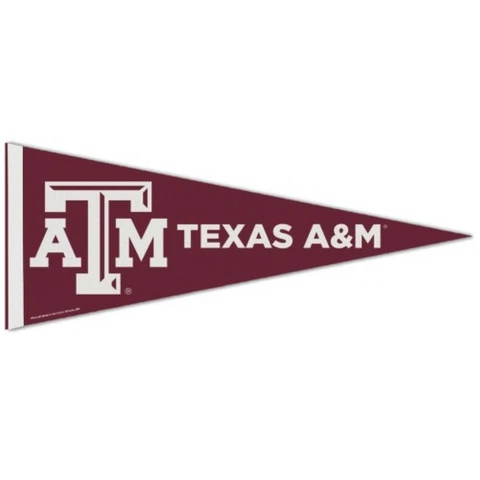 TEXAS A&M AGGIES LOGO ROLL UP PREMIUM FELT PENNANT 12"x30" NEW WINCRAFT 👀 Cover