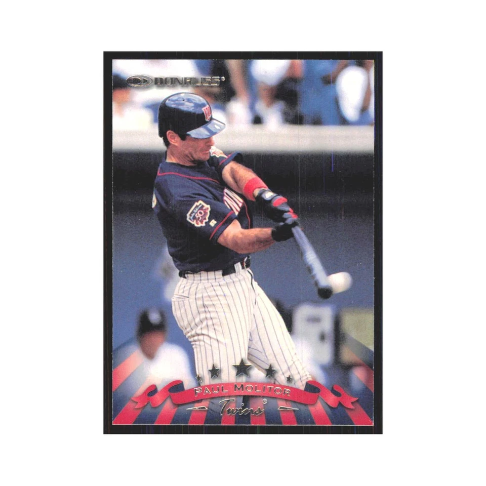 1998 Donruss Paul Molitor Twins #1 - Image 1 of 3