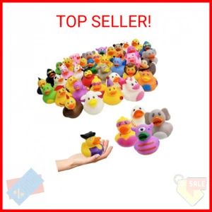 The Dreidel Company Assortment Rubber Duck Toy Duckies for Kids, Bath Birthday G - Picture 1 of 2