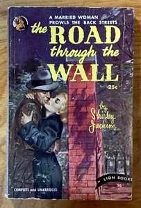 The Road Through The Wall by Shirley Jackson - vintage 1950 pb, scarce 1st novel - Picture 1 of 6