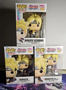 x3 Boruto Funko Pop Next Generation Naruto Boruto Uzumaki Rasengan Animation NEU - Bild 1 von 3