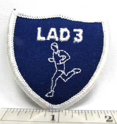 Vintage Baptist Royal Ambassadors LAD 3 Jacket Patch Runner Physical Fitness - Image 1 of 3