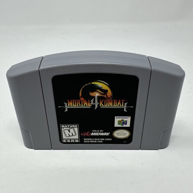 Mortal Kombat 4 MK4 (Nintendo 64 N64, 1998) Sealed!!!