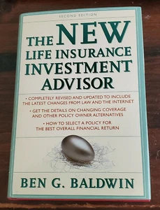 NEW New Life Insurance Investment Advisor - Ben G Baldwin (2002) Hardback 2nd Ed - Picture 1 of 2
