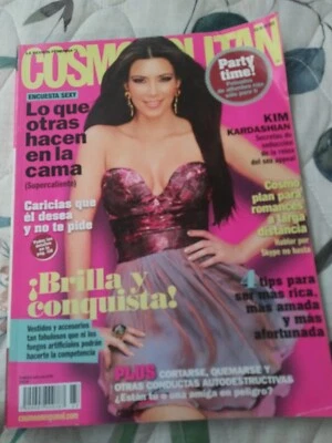 COSMOPOLITAN MEXICO MAGAZINE No 23 2010 Kim Kardashian On Cover! Rare! - Image 1 of 2