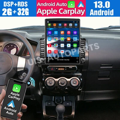 Radio estéreo para automóvil 9,7"" CarPlay para Scion xD 2008-2014 Android 13 GPS BT + cámara Foto 1 de 4