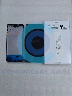 DISPLAY TOUCH LCD ORIGINALE SERVICE FRAME SAMSUNG GALAXY A16 4G 2024 SM-A165F