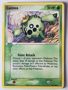 Cacnea 46/108 PL - EX Power Keepers 2007 Pokemon Card - $2 Combined Shipping - Picture 1 of 2