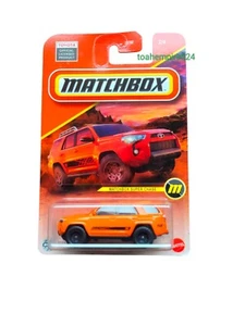 MATCHBOX 2025 TOYOTA 4Runner Super Chase NEW with FREE PROTECTOR - Picture 1 of 5