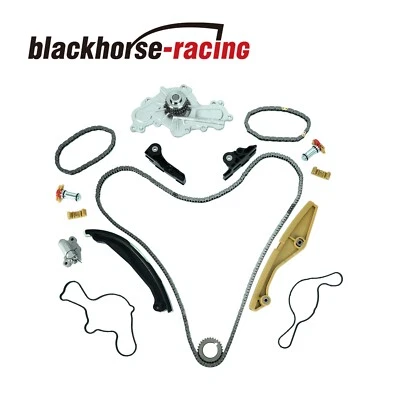 Kit de cadena de distribución bomba de agua para Ford Edge Taurus Lincoln MKS MKX 3,5 3,7 L 13-17 Foto 1 de 4