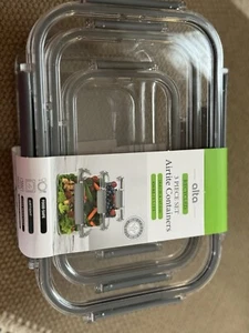 A Good Set Of 3 In Different Size Storage For Food Brand New - Picture 1 of 3
