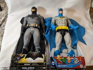 Pair of 2015 Batman 19" Action Figure Gray Blue JAKKS Pacific Big Figs DC Comics - Picture 1 of 22