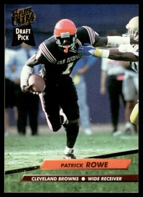 1992 Ultra Patrick Rowe Rookie Cleveland Browns #440 - Image 1 of 2