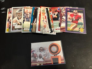 Lot of 30 Jeff Garcia football cards + GU jersey card San Francisco 49ers - Picture 1 of 1
