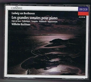 2 CD(SEALED) BEETHOVEN WILHELM BACKHAUS GRANDES SONATES POUR PIANO - Imagen 1 de 2