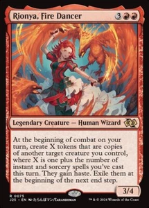 MTG Magic the Gathering Rionya, Fire Dancer (75/779) Foundations Jumpstart LP - Picture 1 of 1