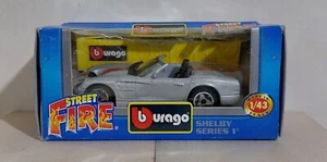 I116299 BURAGO 1/43 serie Street Fire - Shelby Series 1° - Box - Foto 1 di 1