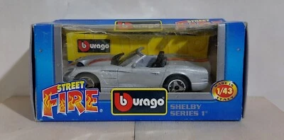 I116299 BURAGO 1/43 serie Street Fire - Shelby Series 1° - Box - Immagine 1 di 3