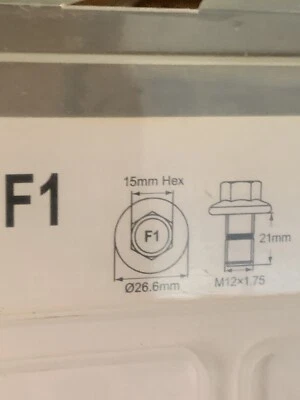 Smart-O F1 Tapón de Drenaje de Aceite Repuesto Protección de Cacerola de Aceite M12x1.75x21mm Lote de 2  Foto 1 de 3