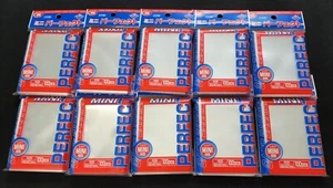 10x KMC Mini Perfect Fit / Size Sleeves - 1000 Count - Yugioh Vanguard - 60x87mm - Picture 1 of 3