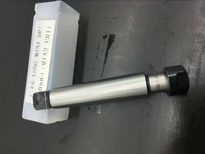 MTA2-ER11 40CR Milling Machine Taper Flat Tail Shank Collet Chuck Silver - Picture 1 of 7