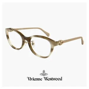 Vivienne Westwood Glasses Frame Ladies 40-0015 C01 Brown Ivory Japan New - Picture 1 of 7