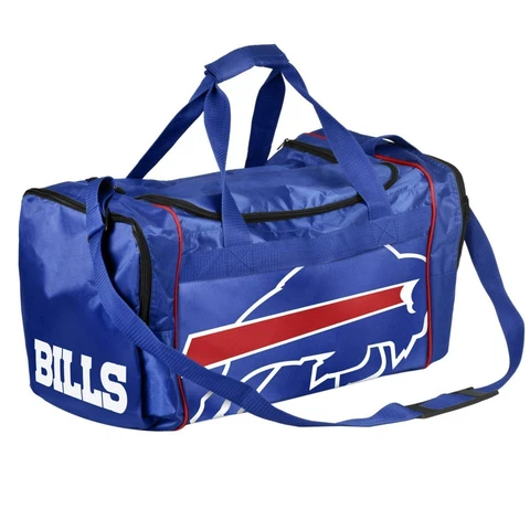 Buffalo Bills Duffle Bag Gym Swimming Carry On Travel Luggage Tote NEW Cover