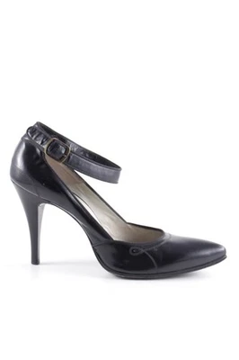 COSTUME NATIONAL Tacones de tiras Mujeres Tacones Talla EU 37.5 negro elegante - Imagen 1 de 4