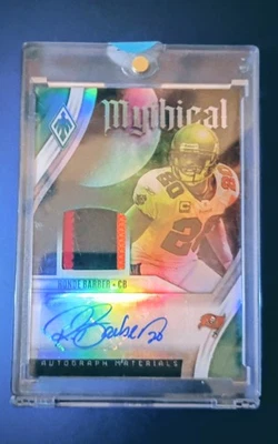 Panini Phoenix Ronde Barber Mythical Auto Materials 2022 verde/25 #MAM-RB Bucs Foto 1 de 2