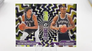 Óptica Panini Donruss 2024-25 - Ilusiones ópticas Wemby & David Robinson #5 - Imagen 1 de 2