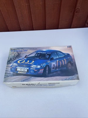Hasegawa 1/24 Scale Subaru Impreza WRX McRae Sainz 1994 New Zealand Rally Winner - Image 1 of 4