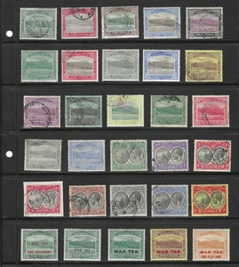 Dominica, 1903-1923, Lote de 23 Estampillas, Mayormente Usadas, Emisiones Regulares e Impuesto de Guerra - Imagen 1 de 1