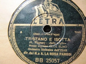 1941 CLOE ELMO Mezzo Wagner TRISTAN Einsam Wachend / Trovatore CETRA BB 25057 - Picture 1 of 2